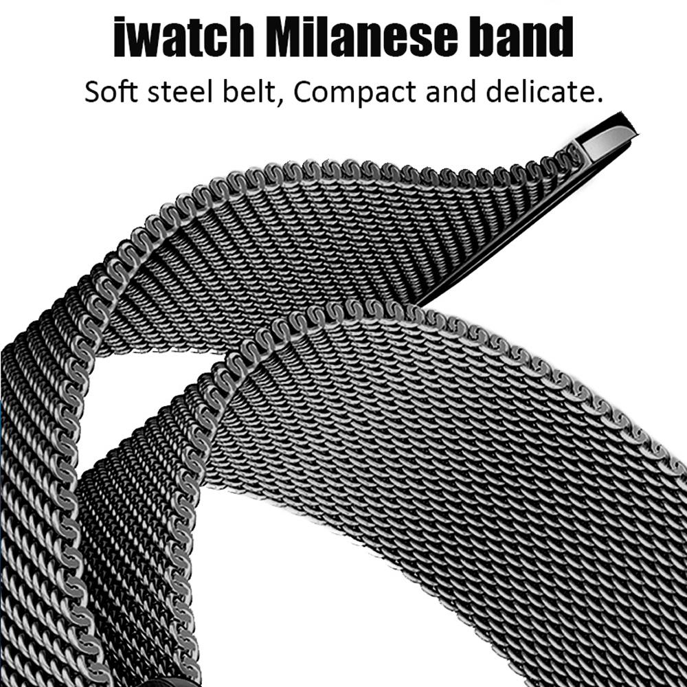 Milanese Armband für Apple Watch Armband 46mm 44mm 45mm Ultra 2 49mm 42mm 41 Armband Correa Apple Serie 10 9 8 7 SE 5 6 Armband