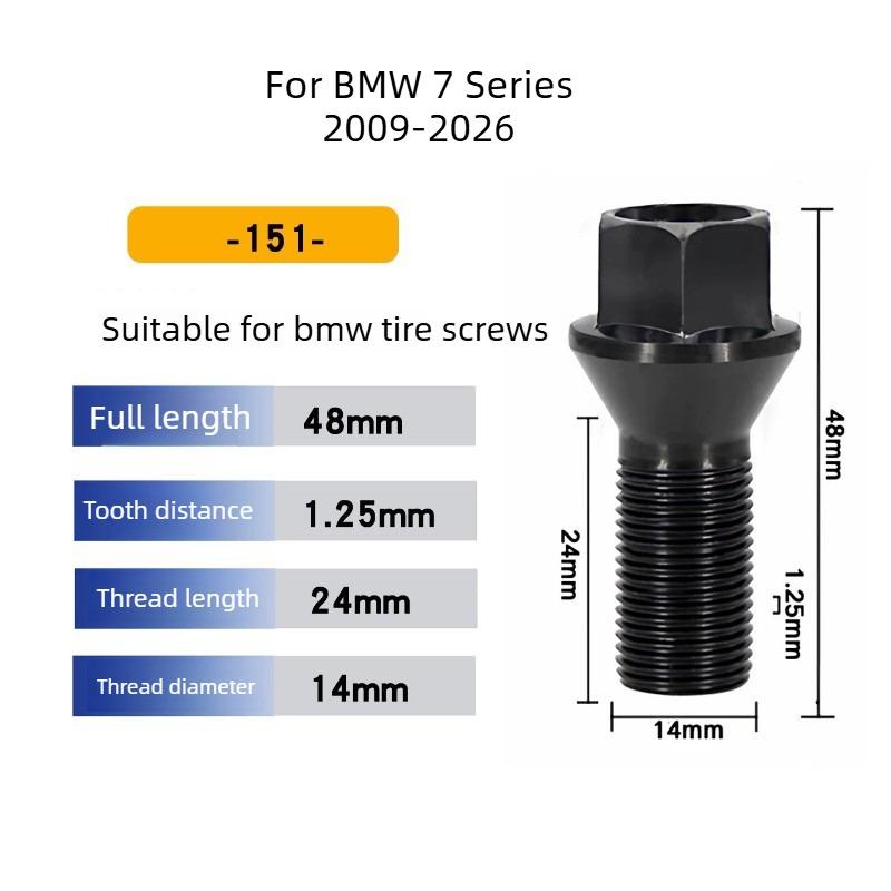 For BMW 1/2/3 /5/7 Series/MINI/X1/X3/X5/X6 2000-2026 Wheel Lock Socket Key Locking Lug Nut Removal Socket Wheel Lock Key Tools