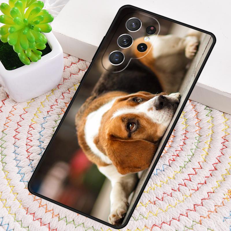 Beagle Dog Lovely Puppy Puppies Phone Case for Samsung Galaxy note 10 pro S26 Ultra S23 S24 FE S25 S21 S22 PLUS shockproof Cove