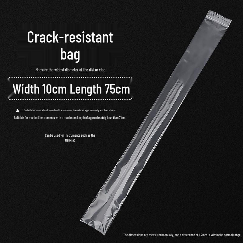 Bamboo Flute Protection Bag: Crack Prevention, Moisture-Proof, Dust-Proof, Suitable for Bamboo Flute and Dizi Musical Instruments.