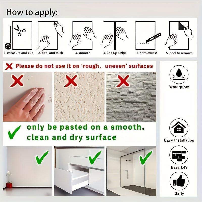1 Roll Cuttable 3D Gemstone Window Film, Anti - Peeping, Electrostatic, UV Resistant, Detachable Opaque Sticker for Bathroom/Office/Kitchen