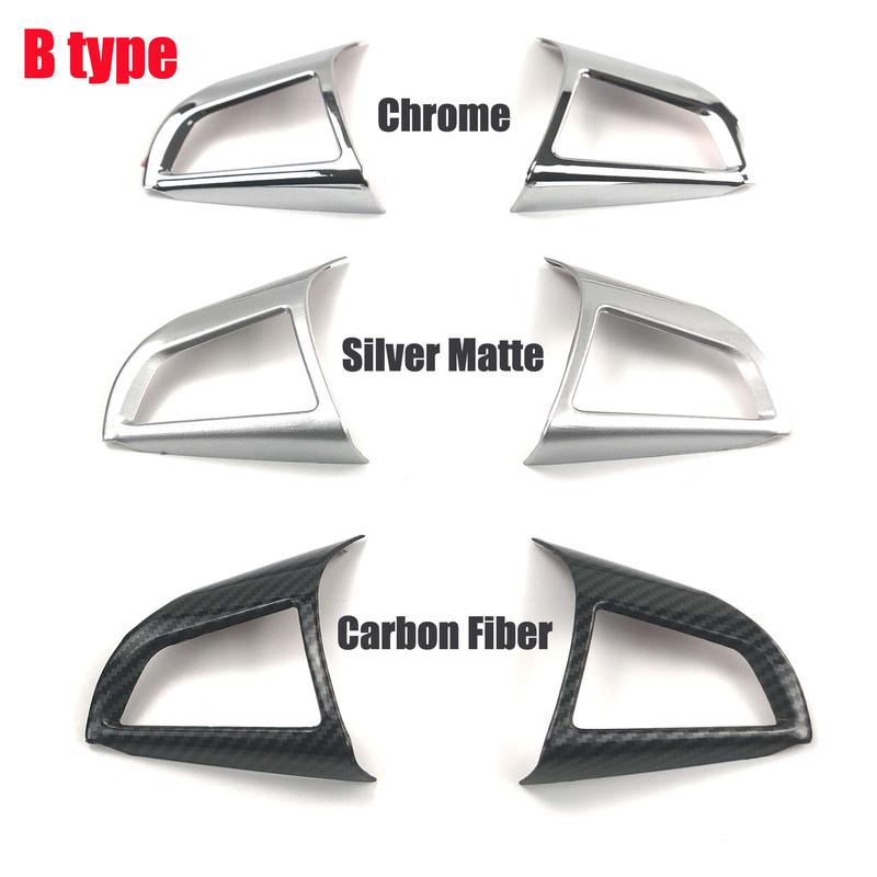 Car Accessories Interior Steering Wheel Decoration trim Case sticker For Chevrolet Orlando Cruze Trax Aveo Sonic Onix Cobalt