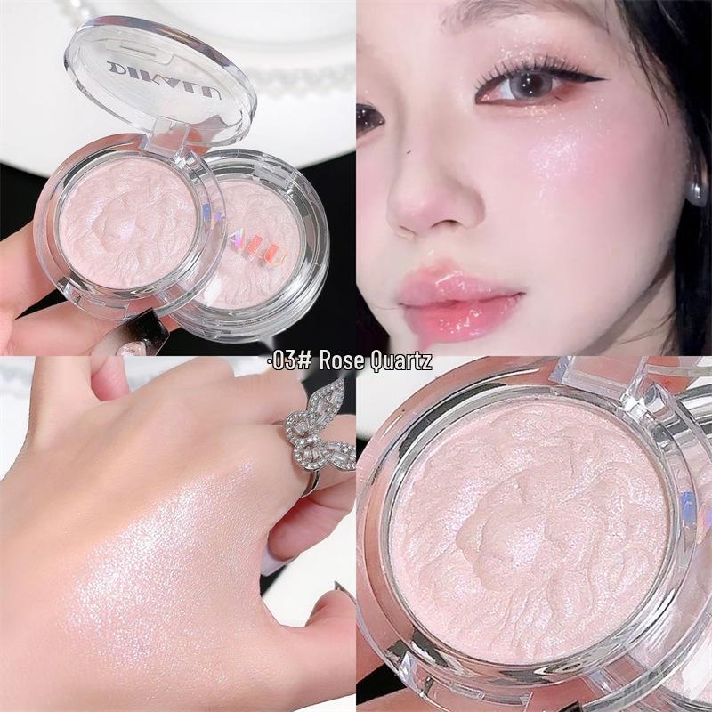 Dikalu Lion Head Highlight & Contour Palette: Shimmer & Pearlescent Glow