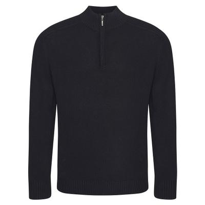 Unisex-Erwachsene Wakhan Gestricktes Sweatshirt mit Viertelreißverschluss