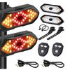 NEW HOT In Stock-USB Rechargeable Bike Tail Light 2 Pack With Wireless Turn Signals Remote Electric Scooter Lights Waterproof De