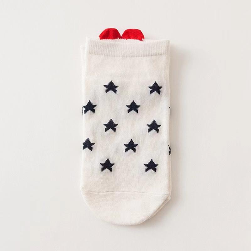 Lustige Söckchen für Damen, modische Cartoon-Ferse, Herz-Socken, niedriger Schnitt, süßer Aufdruck, kurze Baumwollsocken