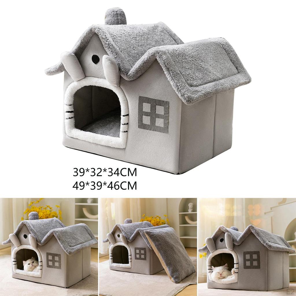 Bed with Removable Cushion - Perfect for Small to Large Dogs