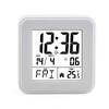Digital Alarm Clock, Large Screen Desk Clock, Bedside Clock with Temperature, Portable Clock with