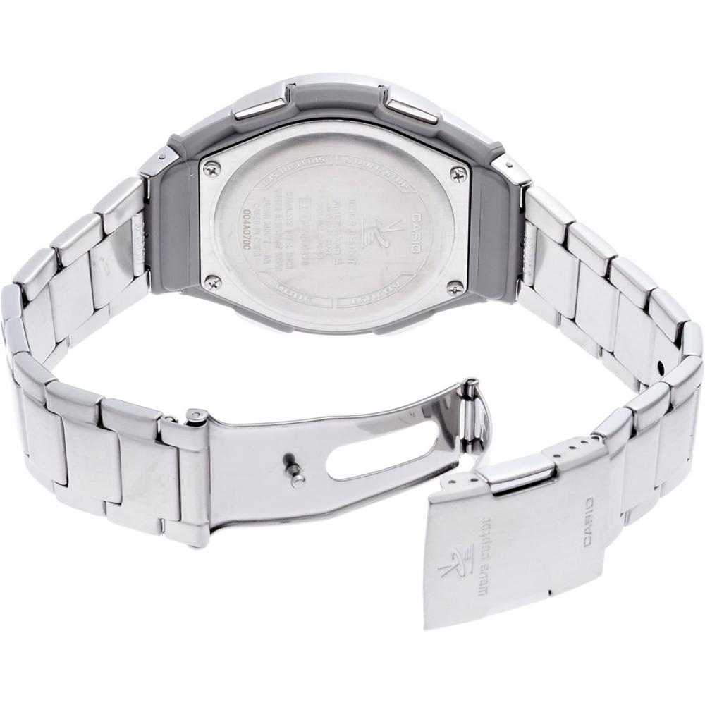 No Casio [Casio] Watch Wave Scepter [domestic Genuine] Radio Wave Solar Wvq M410de 1a2jf Silver Black Dial 1