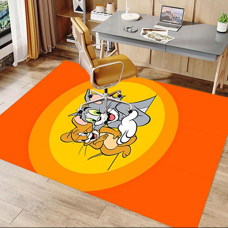1pc Tom and Jerry Carpet, for Home & Office Decor, Desk Chair Carpet, Festive Gift,Conference Room CarpetL1225
