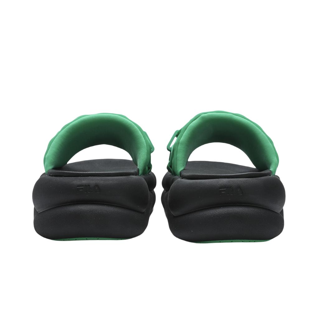 FILA Sponge Dolphin Comfortable Versatile Fashion Quick-Dry Slide Sandals Women sandals Green F12W422501FBG
