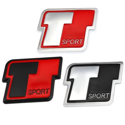 Adesivo per auto T Sport Emblema distintivo Decalcomanie per Corolla RAV4 Prado Tundra Highlander Auris Venza Camry Prius Tacoma Sequoia