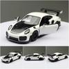 Toy Car Model 1/36 Porsche 911 GT2 RS Super Racing Alloy Diecast Miniature Vehicle Collection Gift for Children Boy Kid