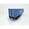 Scania 1:Jucărie Model Camion Container cu Remorcă Die-Cast Scara 32