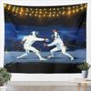 Soccer Tapestrysports Gaming Tapestry For Bedroom White And Black Football Tapestries Large For Kids Adults Sport Themed Hanging