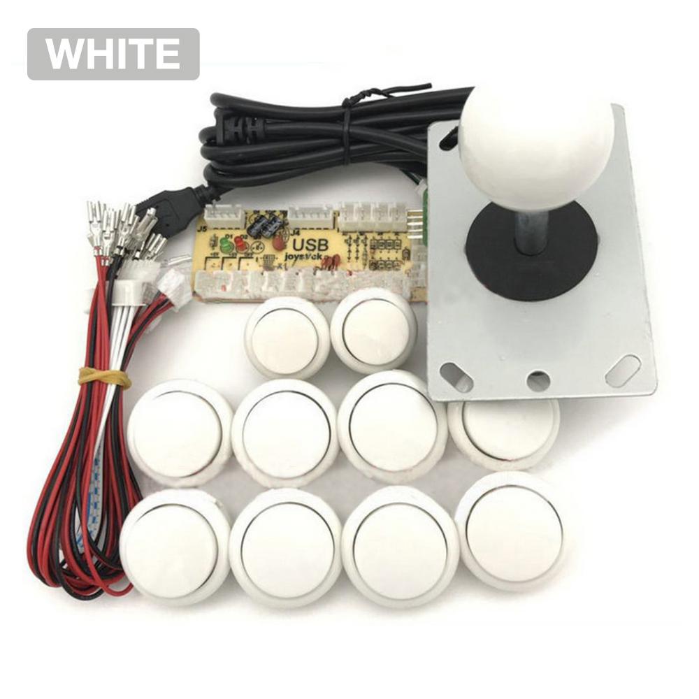 DIY Arcade Joystick Kit Zero Delay Arcade DIY Kit USB Encoder To PCPS3 Arcade ForSanwa Joystick And Push Buttons For Arcade Mame