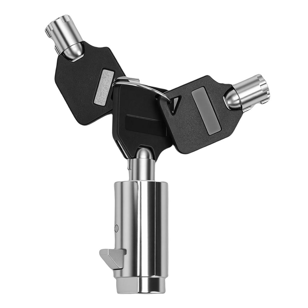 2 Pcs Vending Machine Lock Zinc Alloy Vending Machine Tubular Lock with 6 Keys for Snack Machines Industrial Cabinet