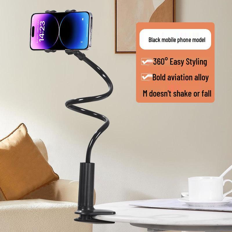 Portable Bedside Phone & Tablet Holder for Binge-Watching