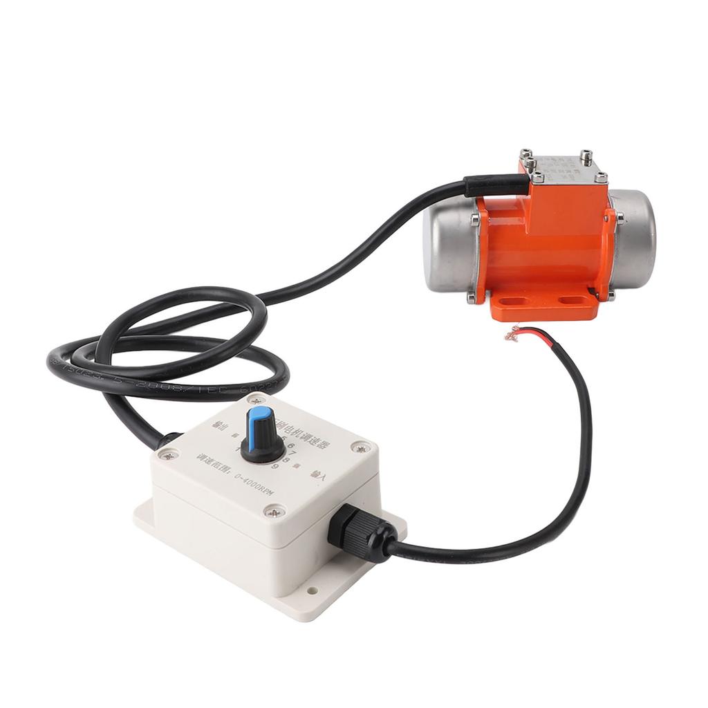 12V Vibrationsmotor Aluminiumlegierung 4000RPM Einstellbare Geschwindigkeit Bürstenloser DC Betonrüttler für