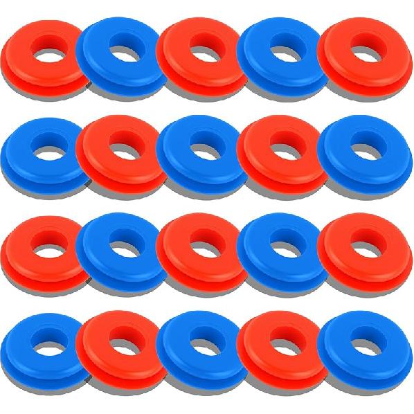 20PCS Glad Hand Seals For Glad Hand Air Hose,Rubber Gladhand Seals Of Semi Truck Accessories,Air Lines For Semi Truck Car Accessories Compatible With