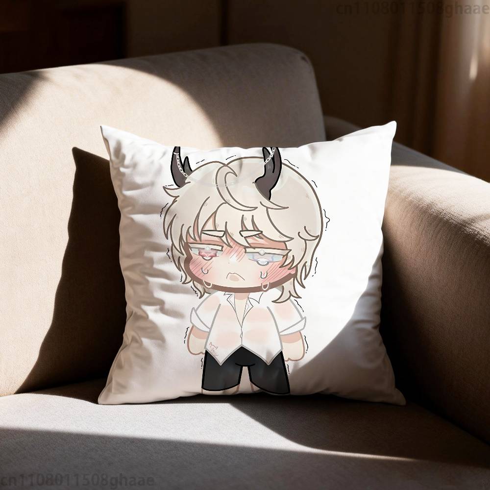 What In HELL Is Bad  Pillow Case Anti-dustmite Pillowcase Invisible Zipper Silky Short Plush Sofa Cushion Cover