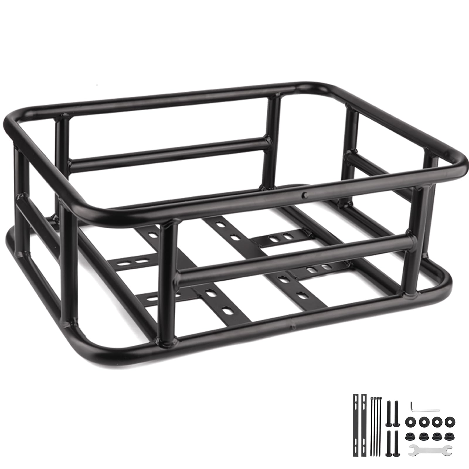 Корзина на багажник Niesporek, Большая задняя велосипедная корзина с аксессуарами