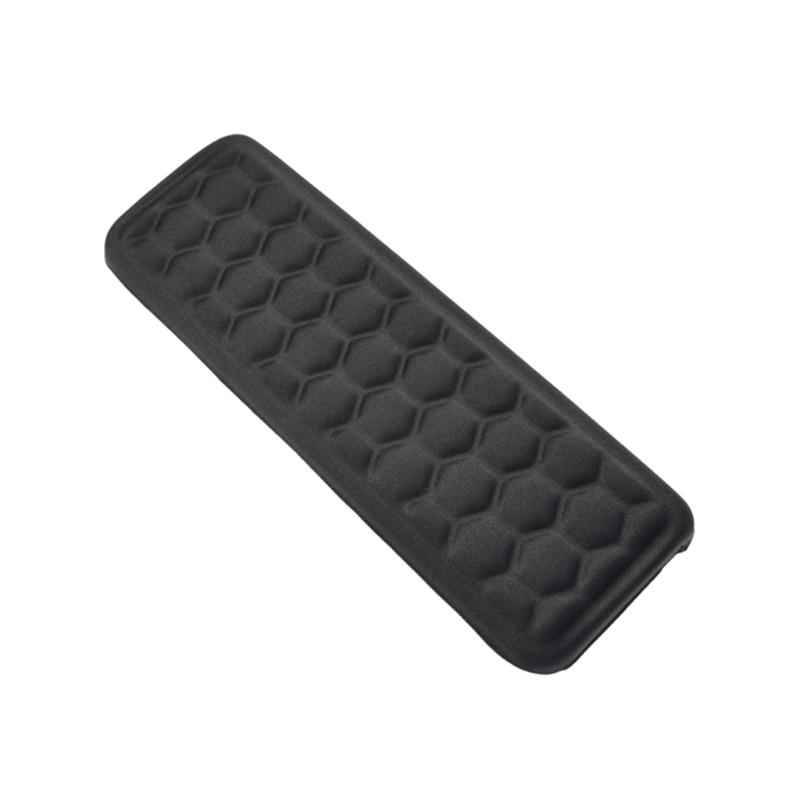 Soft Fabric Mouse Wrist Support Pad With AntiSlip Base For Office Desk Edges And Computer Use