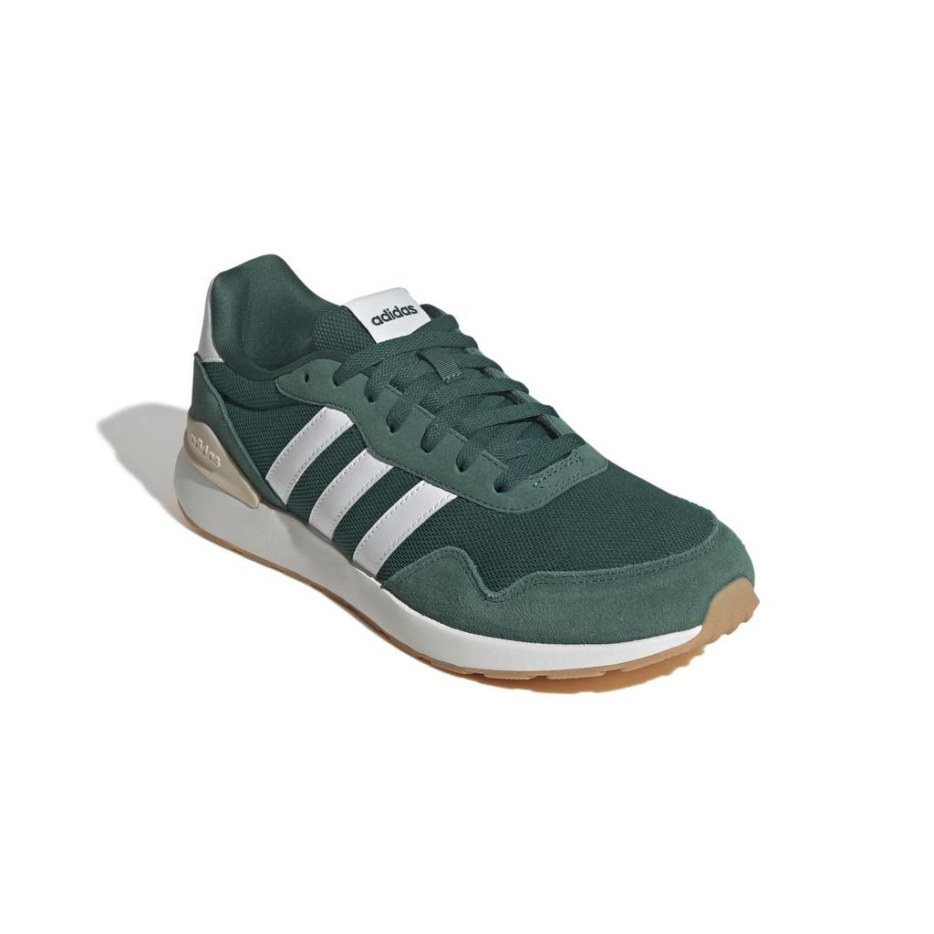 Adidas Run 60s OMT69 College Sand Size Cm 4.0 Sneakers, Green/Footwear White/Crystal (JS1003), 26.0