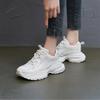 Fashion AIYUQI Women Sneakers Sheepskin 2025 New Rhinestone Rashion Women Flat Casual Shoes Large Size Sneakers For Women