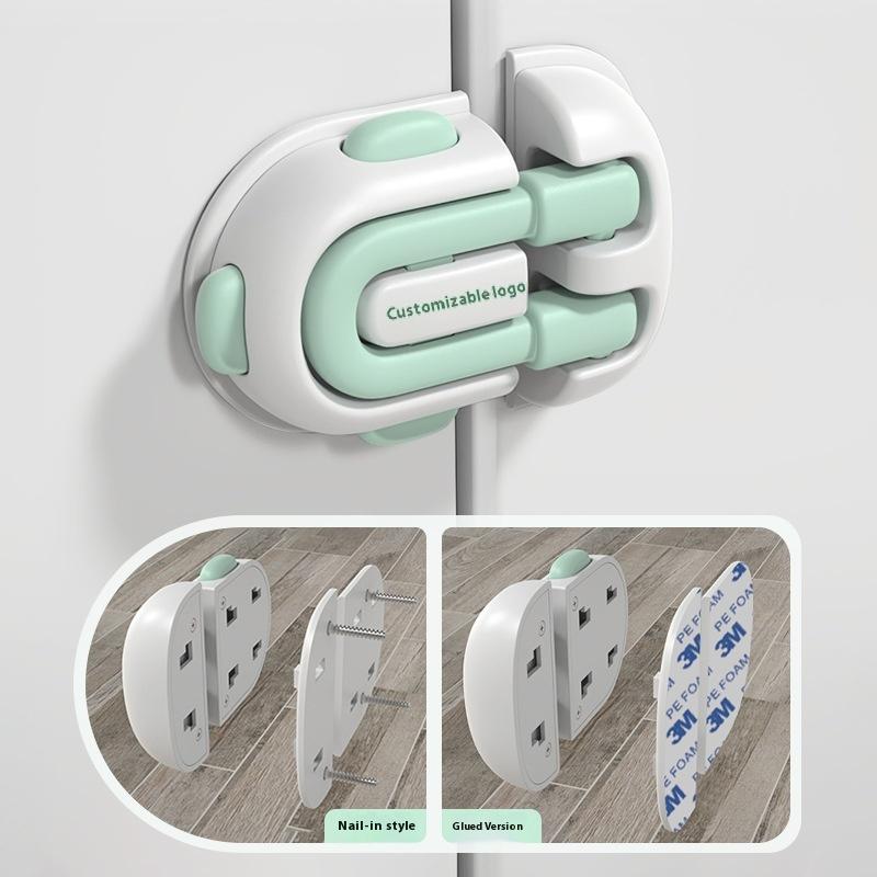 Strictly selected child safety lock, protective drawer lock, baby multi-function lock, baby anti-opening refrigerator cabinet door lock