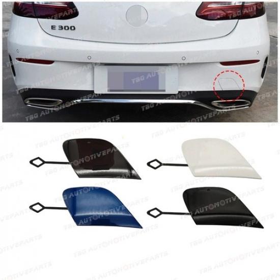 Rear Bumper Hook Tow Eye Cover for Mercedes E Class A238 coupe 2017-