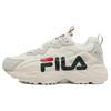 FILA Ray Tracer Linear Low Top Running Shoes Grey/Black/Red 1RM01346_142