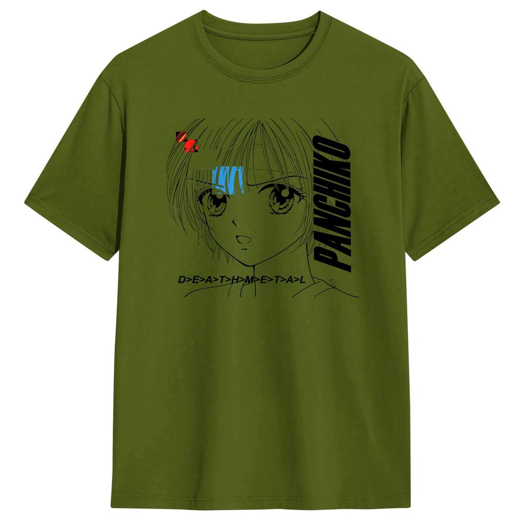 PANCHIKO DEATH METAL TShirt Summer  Hip Hop TShirts Cotton O Neck Plus Size Top Tees Short Sleeve Vintage Tshirt