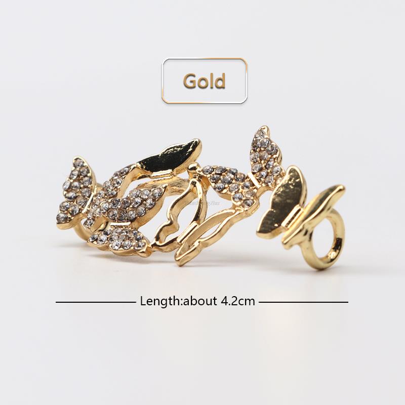 Metal Shoe Charms Rhinestone Sneakers Charms Girl Gift Shoe Decoration DIY Shoelaces Buckles AF1 Shoes Accesories 1Pcs Fashion