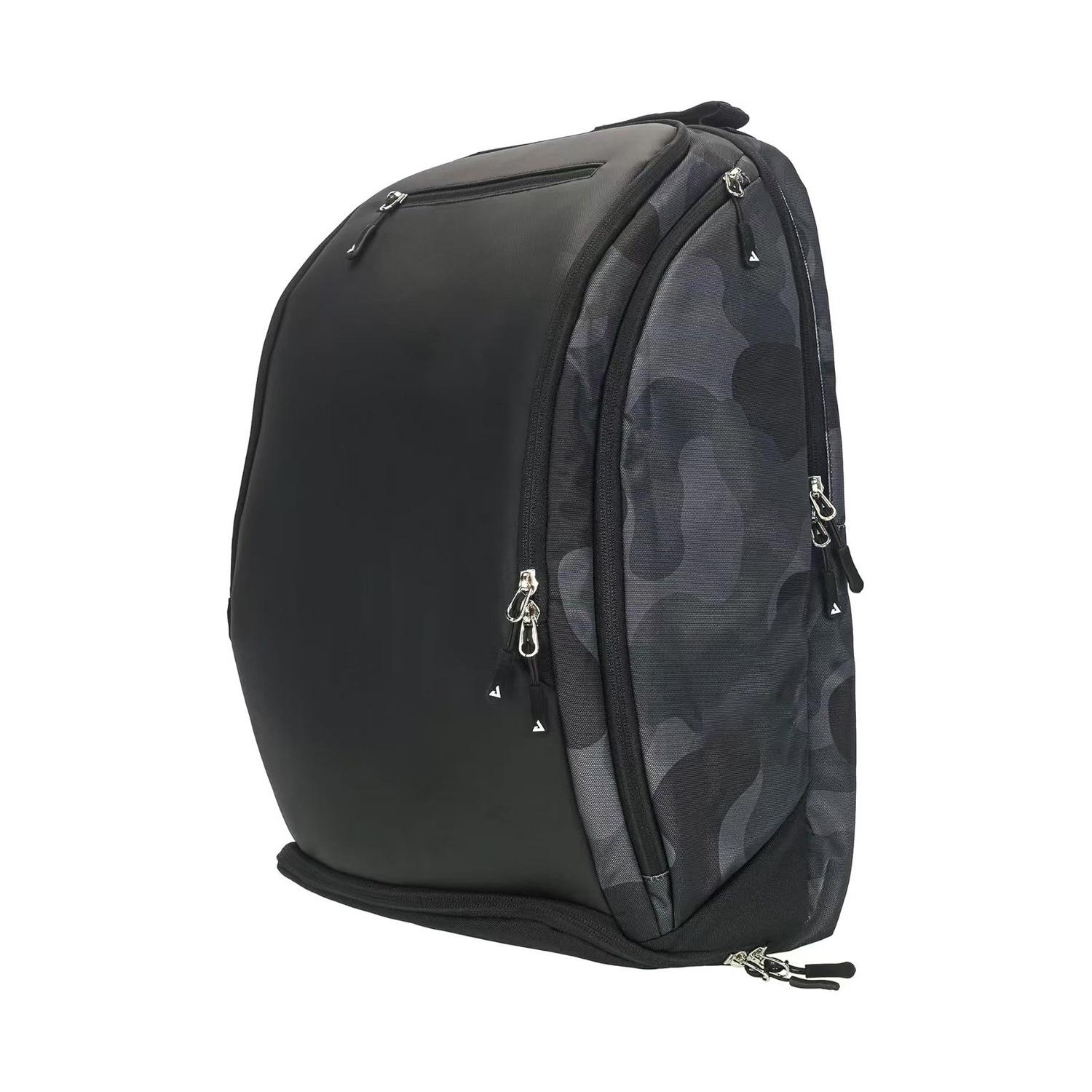 Multi-Purpose Pickleball Backpack with Racket and Shoe Compartments Customizable чёрный