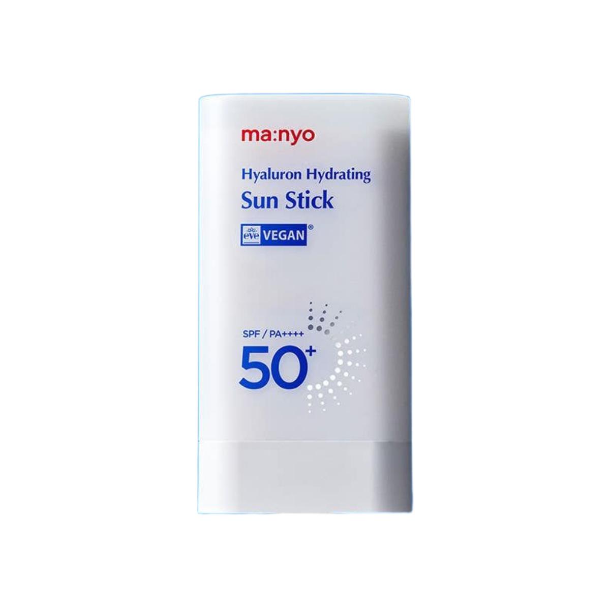 мама:nyo Увлажняющий солнцезащитный стик с гиалуроном SPF50+ PA++++ 18 г Портативный Охлаждающий Ежедневный солнцезащитный стик