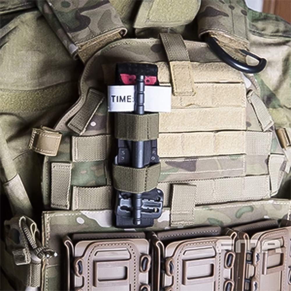 Elastic Loop Tourniquet Holder MOLLE System TQ Fastener Durable Tourniquets Strap  SOF-T/C-A-T
