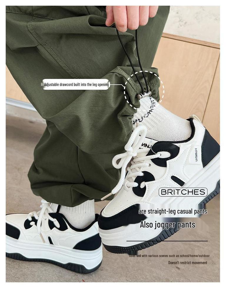 Boys' Mosquito-Proof Summer Overalls 2025 - Lightweight, Casual Spring/Summer Wear