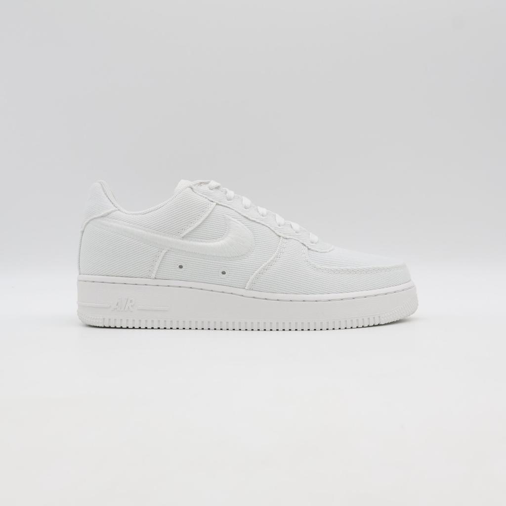 HV1204-100 Nike Air Force 1 Low Canvas Triple White (Mannen)