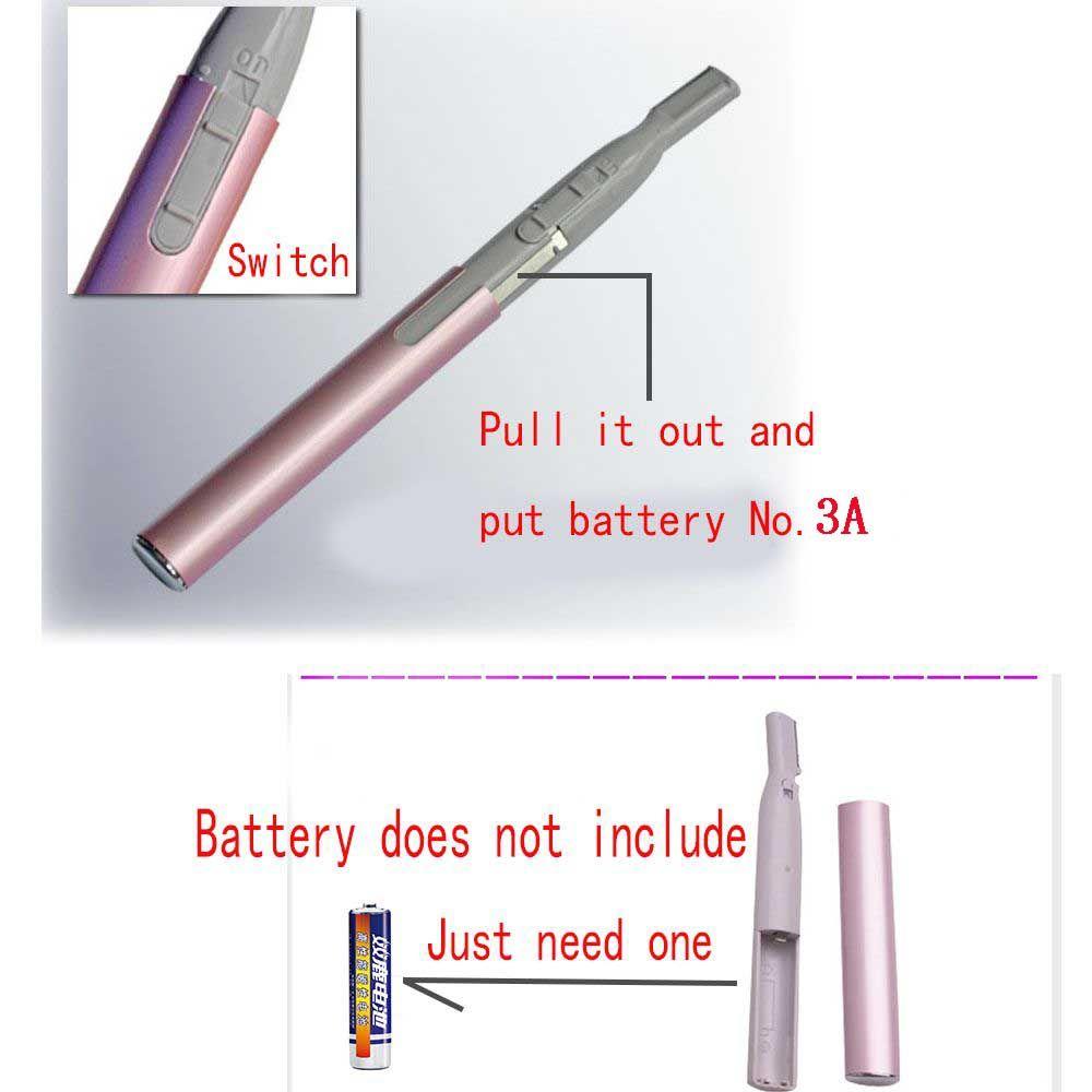 Fashion Electric Body Eyebrow Shaver Razor Trimmer Blade Face Hair Remover