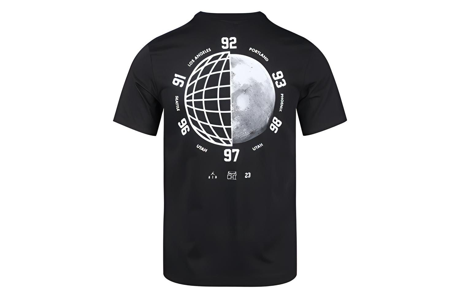Мужские футболки Jordan с круглым вырезом Средние AT8928-010 S