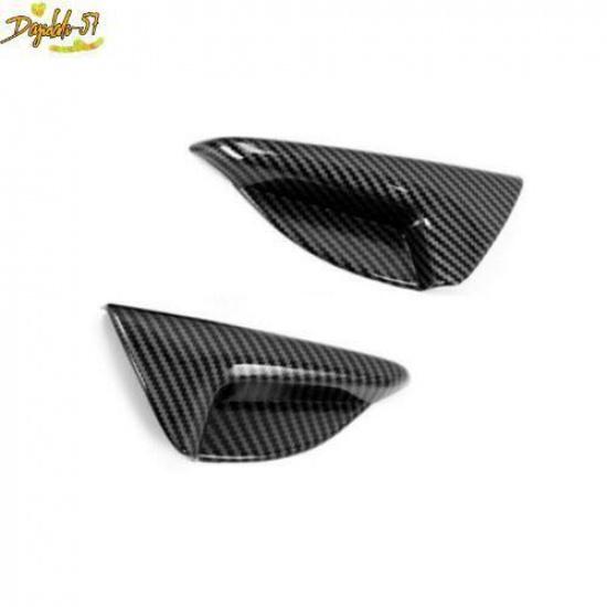 Carbon Fiber 2X Rear Seat Handle Cover Trim For Toyota Highlander - New