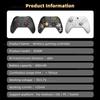 Wireless Mobile Gaming Controller for Android iOS Hall Joystick Turbo Macro M1 M2 Gamepad For PC Switch With Thumbstick Caps