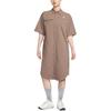 Série ACG Mode Confortable Doux Respectueux de la Peau Robe à Manches Courtes Robes pour Femmes Kaki HJ0258-214