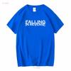 Falling in Reverse Logo T Shirt  Cotton Black Men S to 5XL NB1609 vintage Washed Unisex Stylish Top For Everyday Wear Casual