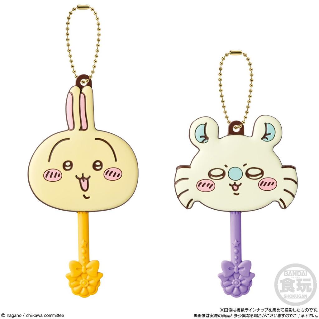 BANDAI Lollipop Chocolate Charm Chiikawa Candy Gum Small and [Resale] (12 pieces) Toy/Chewing (Something Cute)