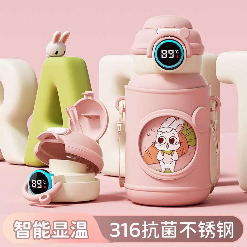 Royal Lock Kids Insulated Water Bottle 316 Stainless Steel Dual Drink Cup Portable Cute Thermos Girls Students