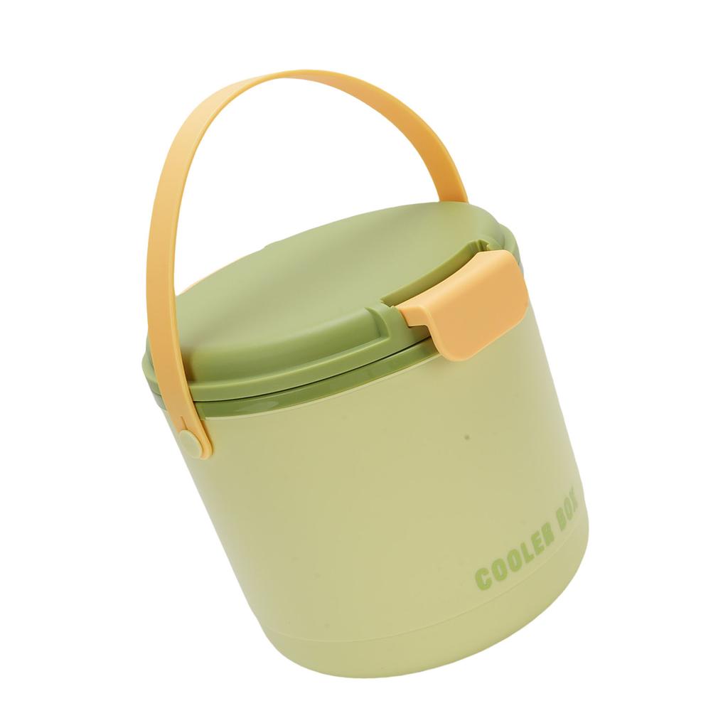 Compact Ice Bucket Kit PP Ice Cube Trays with Bin Scoop Easy Release DIY Favorite Ice Cubes for Home Camping