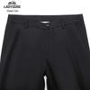 Laoyeches Men's Fleece-Lined Cotton-Lyocell Casual Straight-Leg Pants