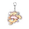 Kawaii Anime LucaHyuna MiziSua Figure Cute Acrylic Keychain Decoration Cartoon Students Christmas Bag Charm Jewelry Gifts Toys